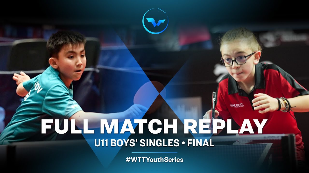 Alikhan KAMALOV (UZB) VS Aras AYDIN (TUR) | U11 BS F | WTT Youth Contender Batumi 2023