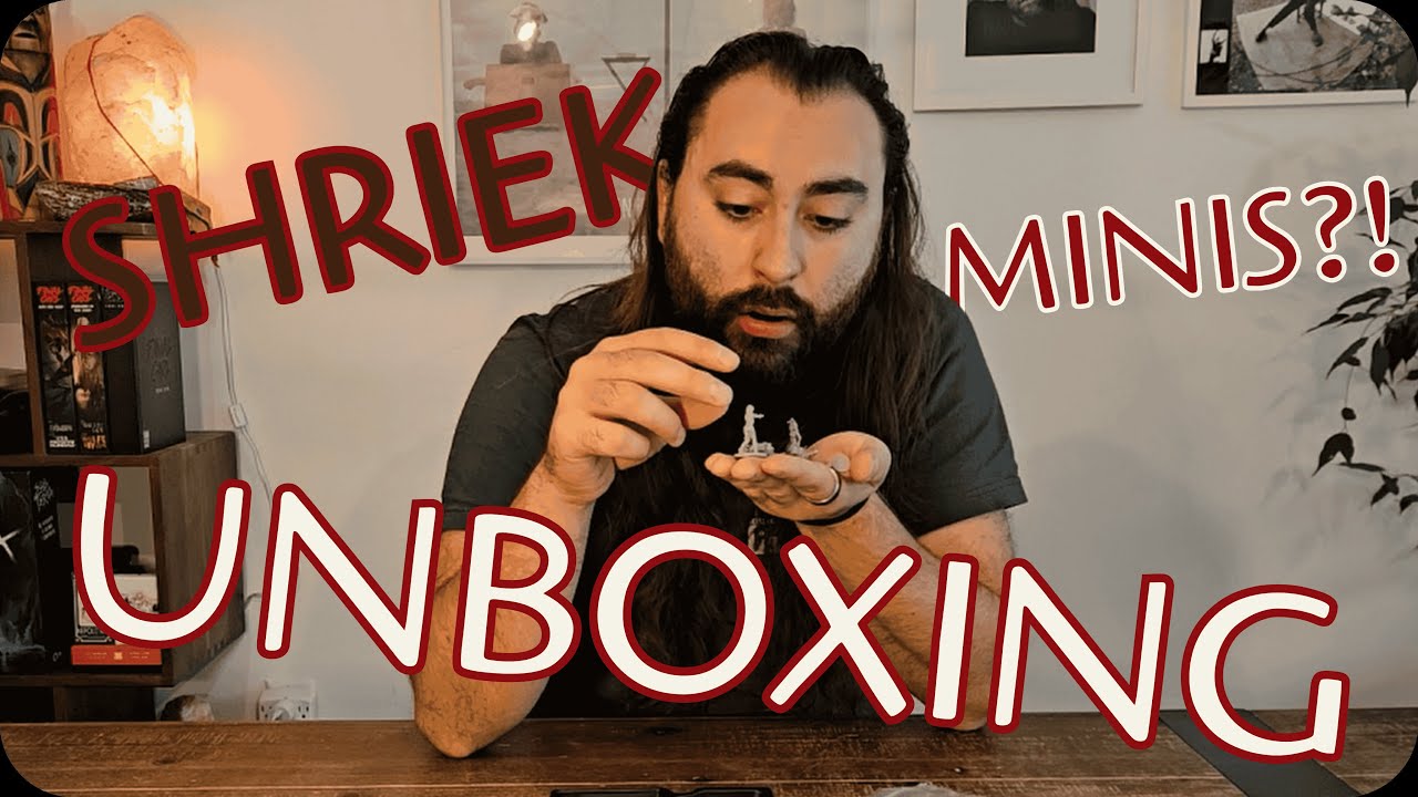 Minis and More! Final Girl: Shriek Unboxing. It's Time!