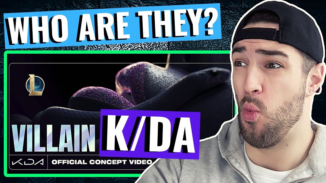 K/DA - VILLAIN ft. Madison Beer & Kim Petras (Official Concept Video - Starring Evelynn)║REACTION!