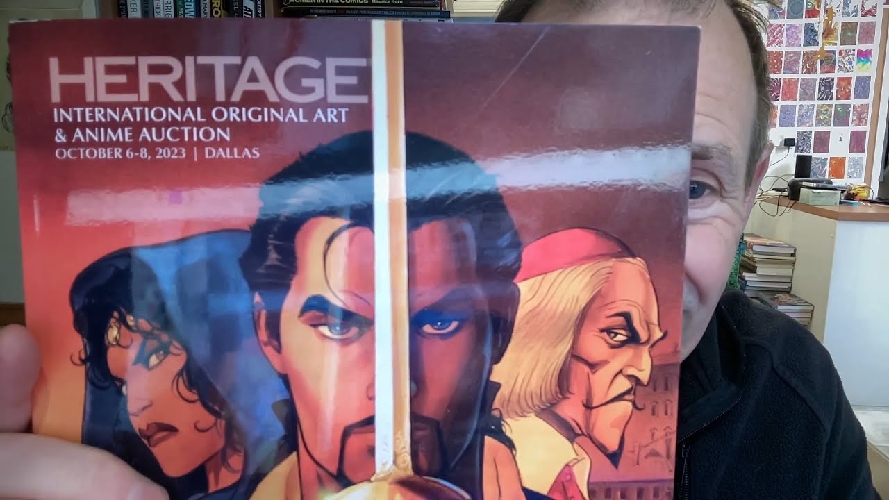 COMIC ART | Heritage Comic Original Art Auction October 2023 Book Review