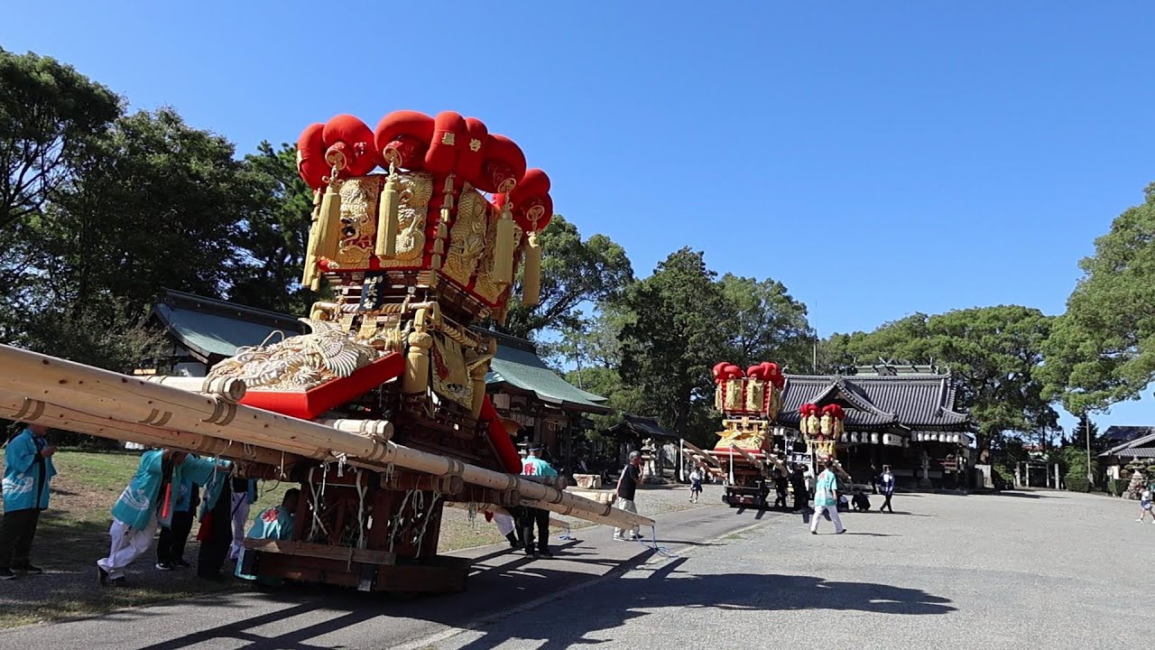 太鼓台列伝２０２５・豊浜八幡神社 氏詣【香川県観音寺市豊浜町】（令和７年・2025）