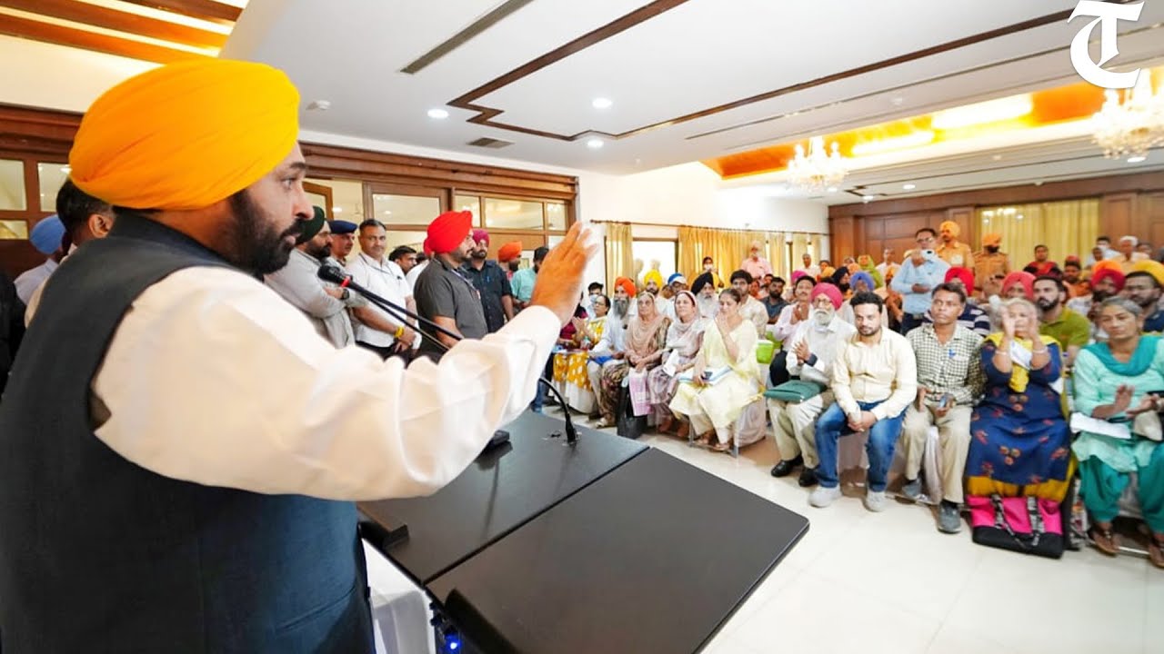 Punjab CM Bhagwant Mann holds Lok Milni, hundreds turn up to register grievances