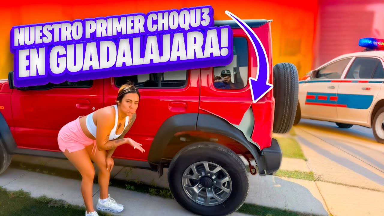 NOS CH0CAR0N LA JIMNY // y así fue como quedo