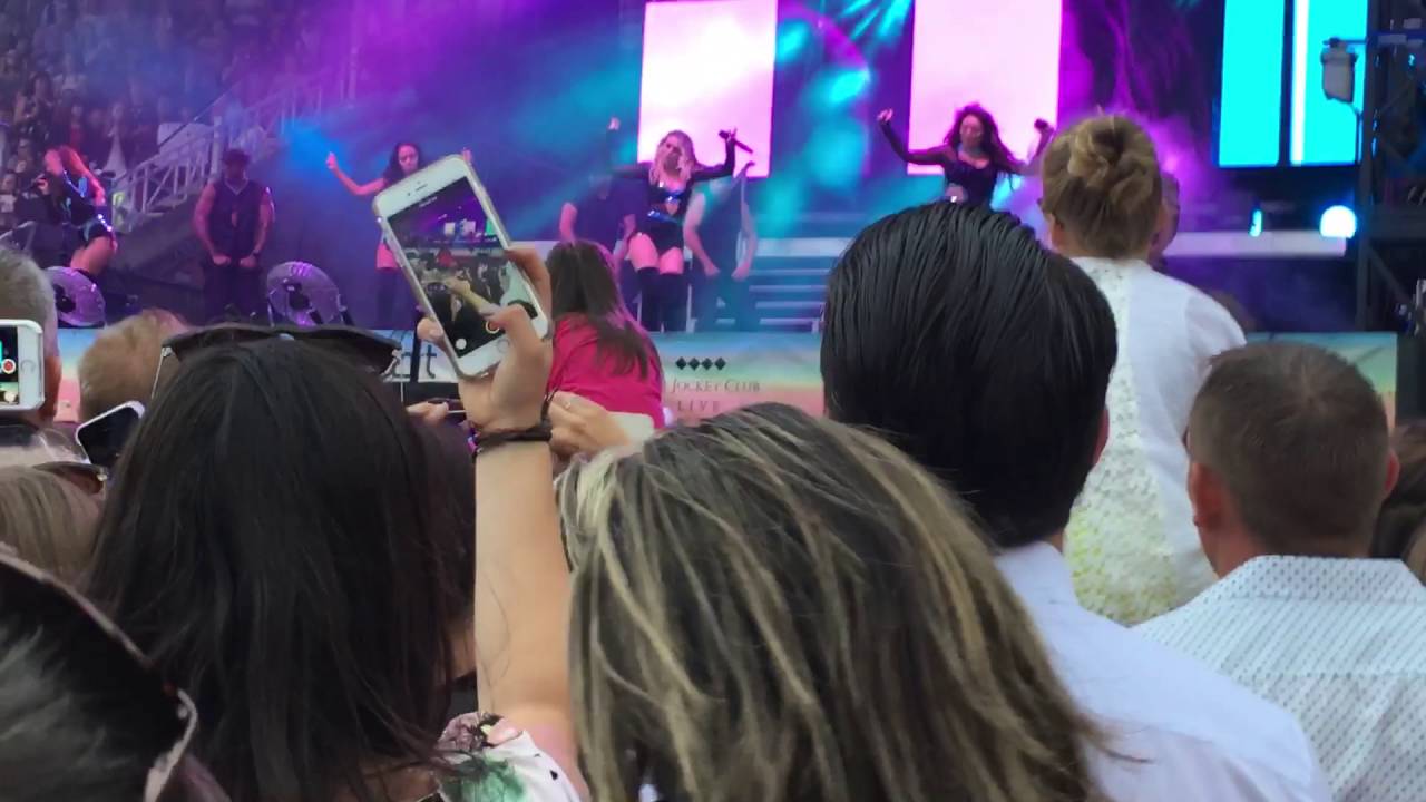 Little mix at Newmarket races 27-08-16