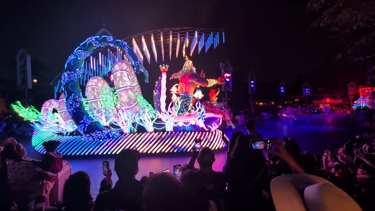 Paint the Night Parade at Disneyland