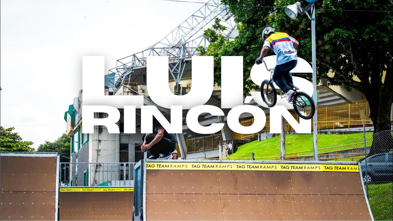 ENTRENAMIENTO EN EL PRIMER PARQUE OLÍMPICO DE BMX FREESTYLE EN COLOMBIA