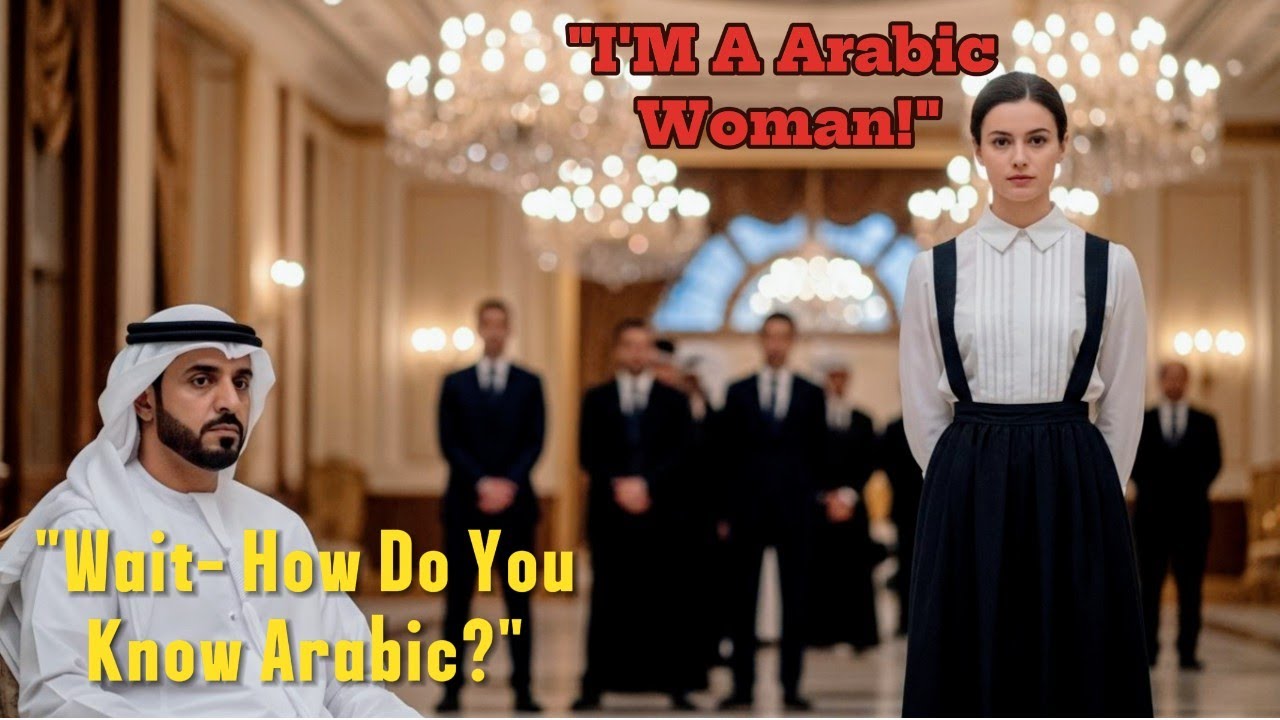 “Arab Challenged the Waitress to Speak Arabic — Her Reply Left Everyone Shocked!”