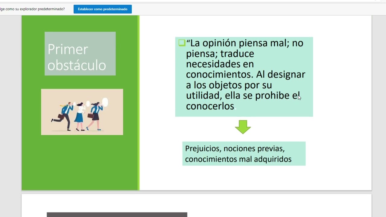 Bachelard obstáculos epistemológicos
