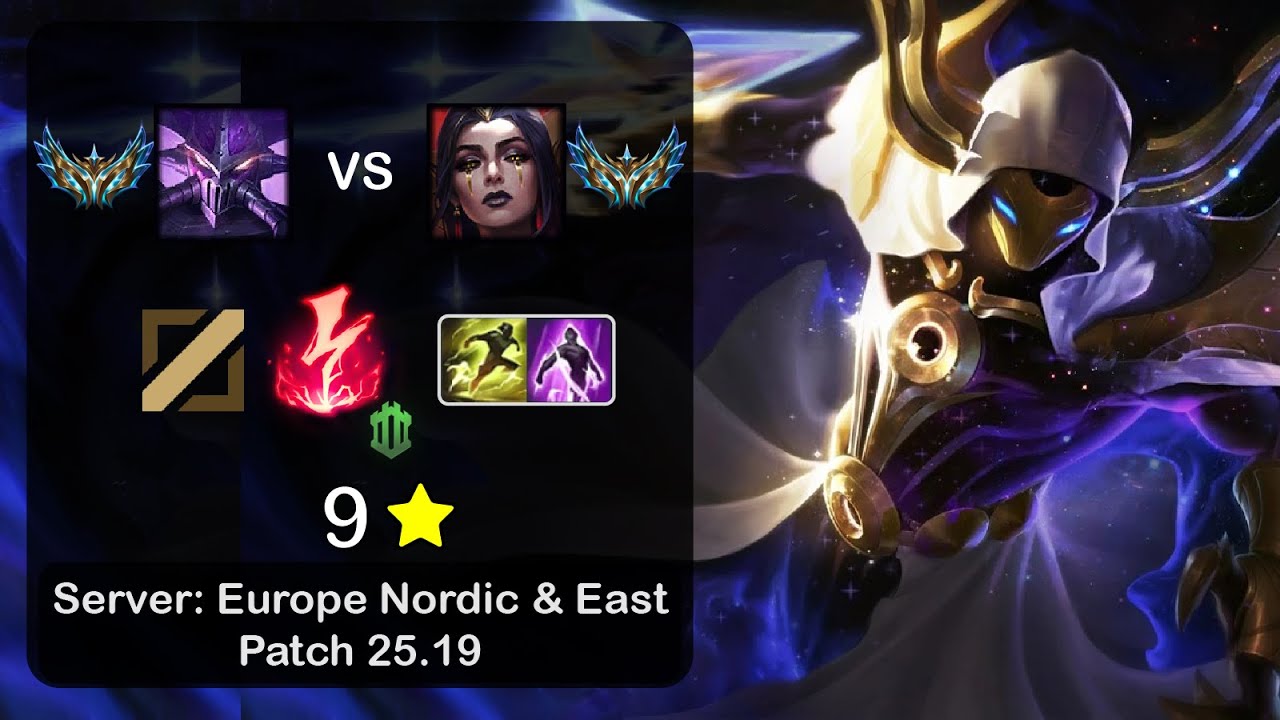 Kassadin Mid vs LeBlanc - EUNE Challenger - Patch 25.19