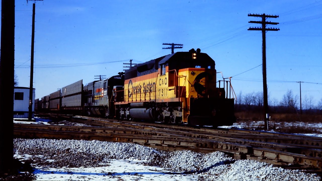 Northern Indiana Trains - 1986 (some scanner audio)