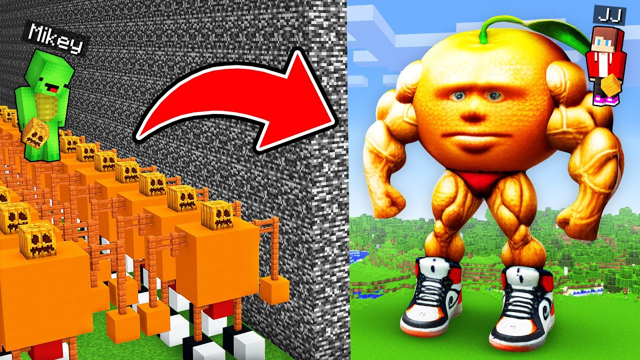 JJ Trolled Mikey in Super Italian Brainrot Animals Battle in Minecraft! (Maizen)