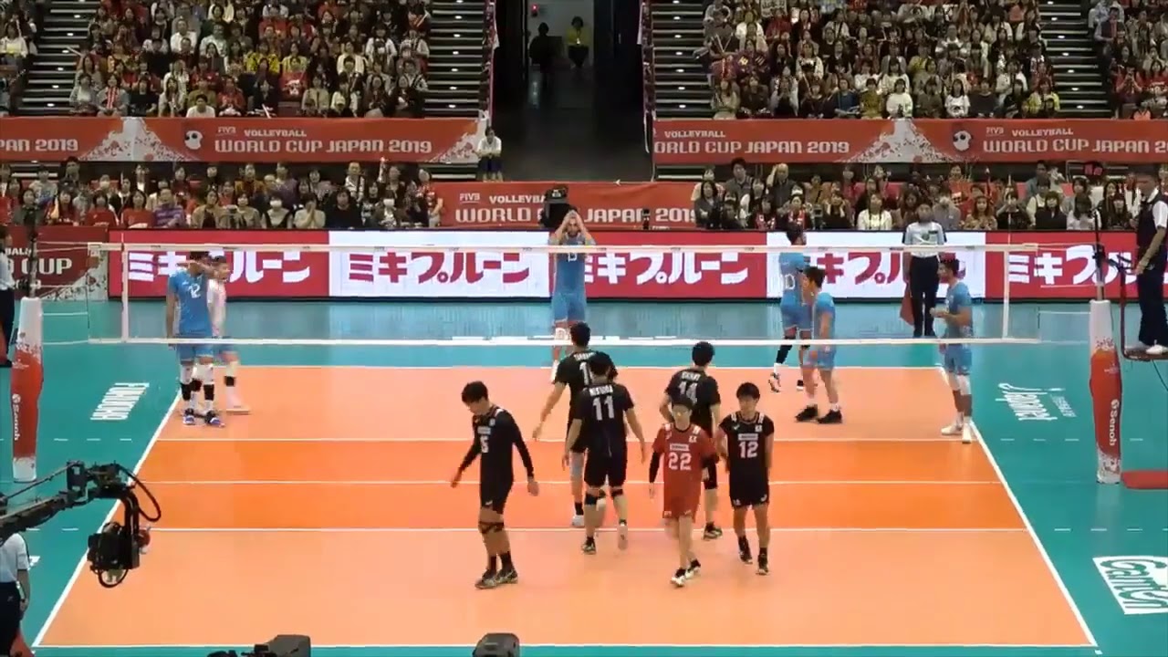 ARGENTINA v JAPAN  | FULL | SET 3 | OCT 06 | 2019 WORLD CUP | MEN'S VOLLEYBALL