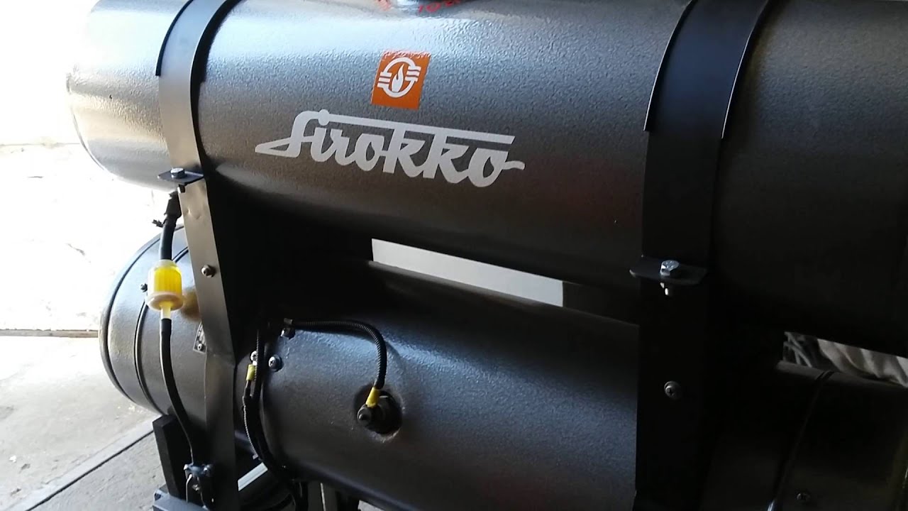 Sirokko Dieselheizung 14,5KW Temperaturanstieg bis 100°C