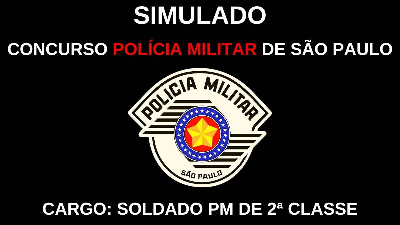 Simulado PMSP 2022 Soldado