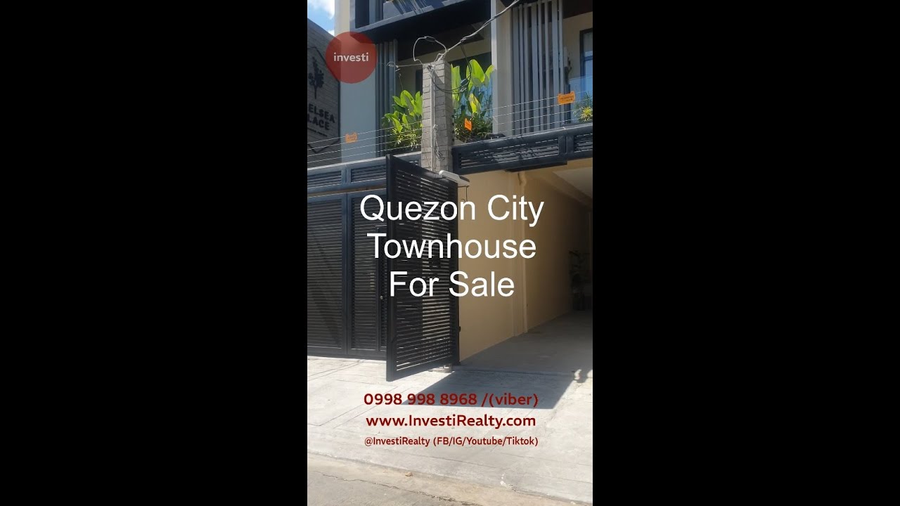 Quezon City Townhouse for Sale #townhouseforsaleph #housetourph #houseforsale #housetour #quezoncity