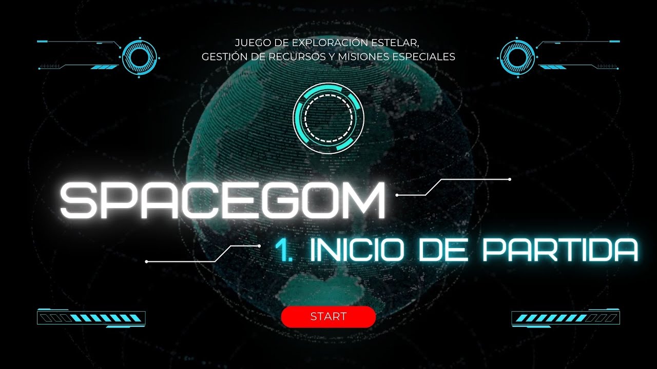 Spacegom1 - Inicio de partida