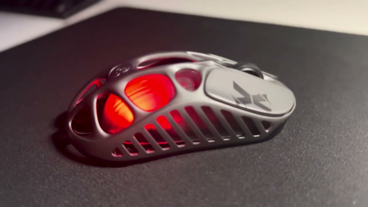 Coolest Gaming Mouse Ever! (Gravastar Mercury X Ultra-Light Gaming Mouse First Impressions Review)