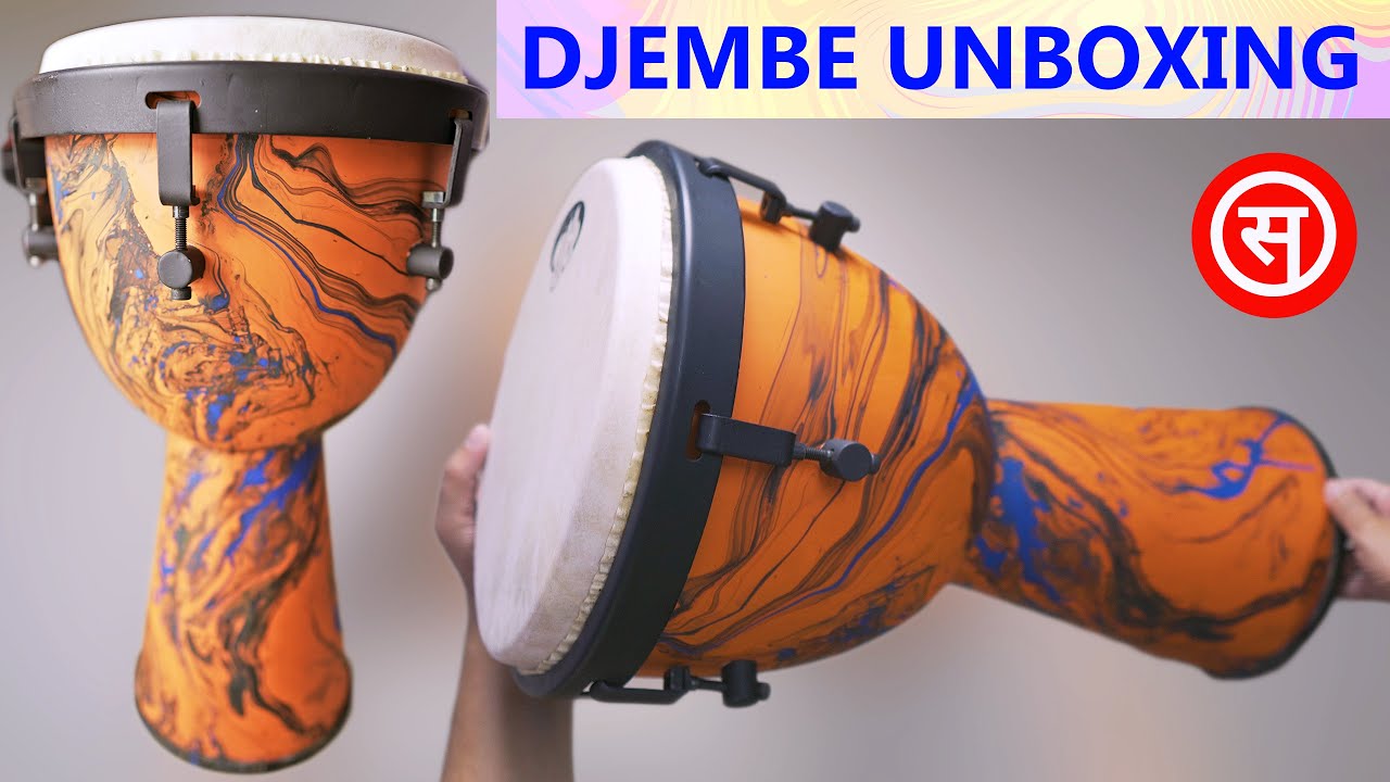 Djembe Drum Unboxing - African Instrument | AP Mech 10 Inch [SANEETS Gear]