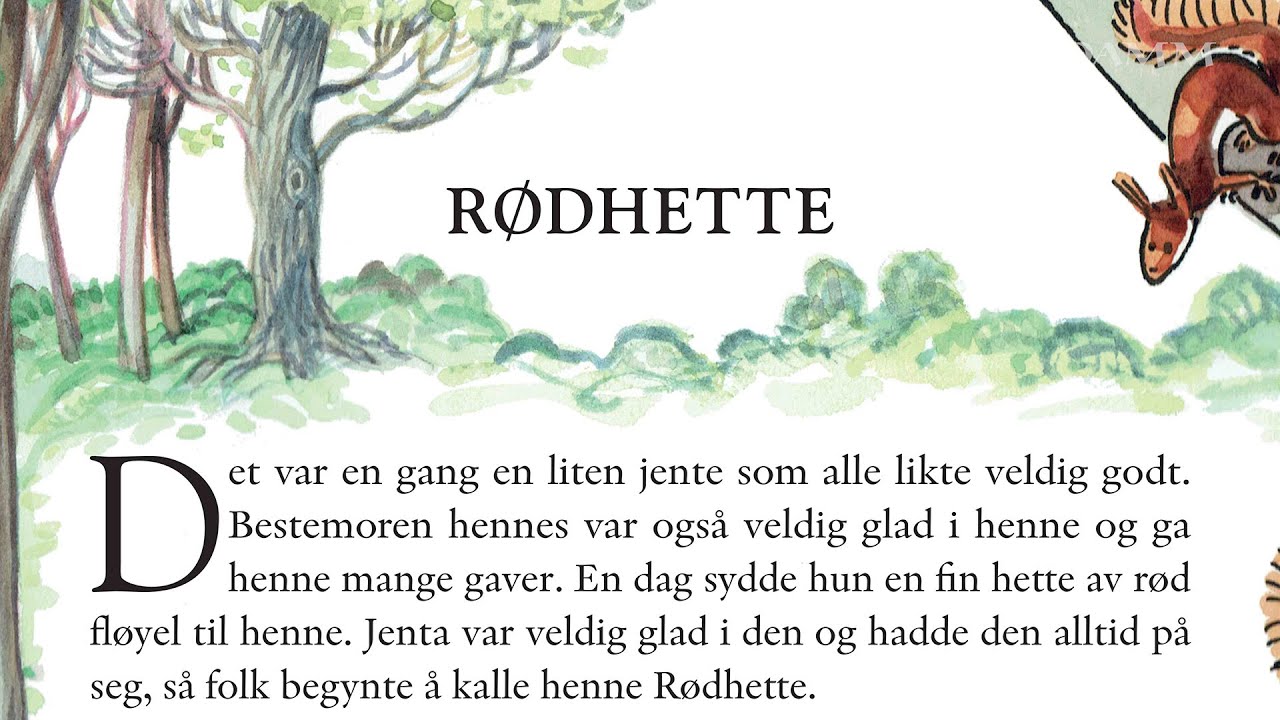 Rødhette – Høytlesing av eventyr for barn