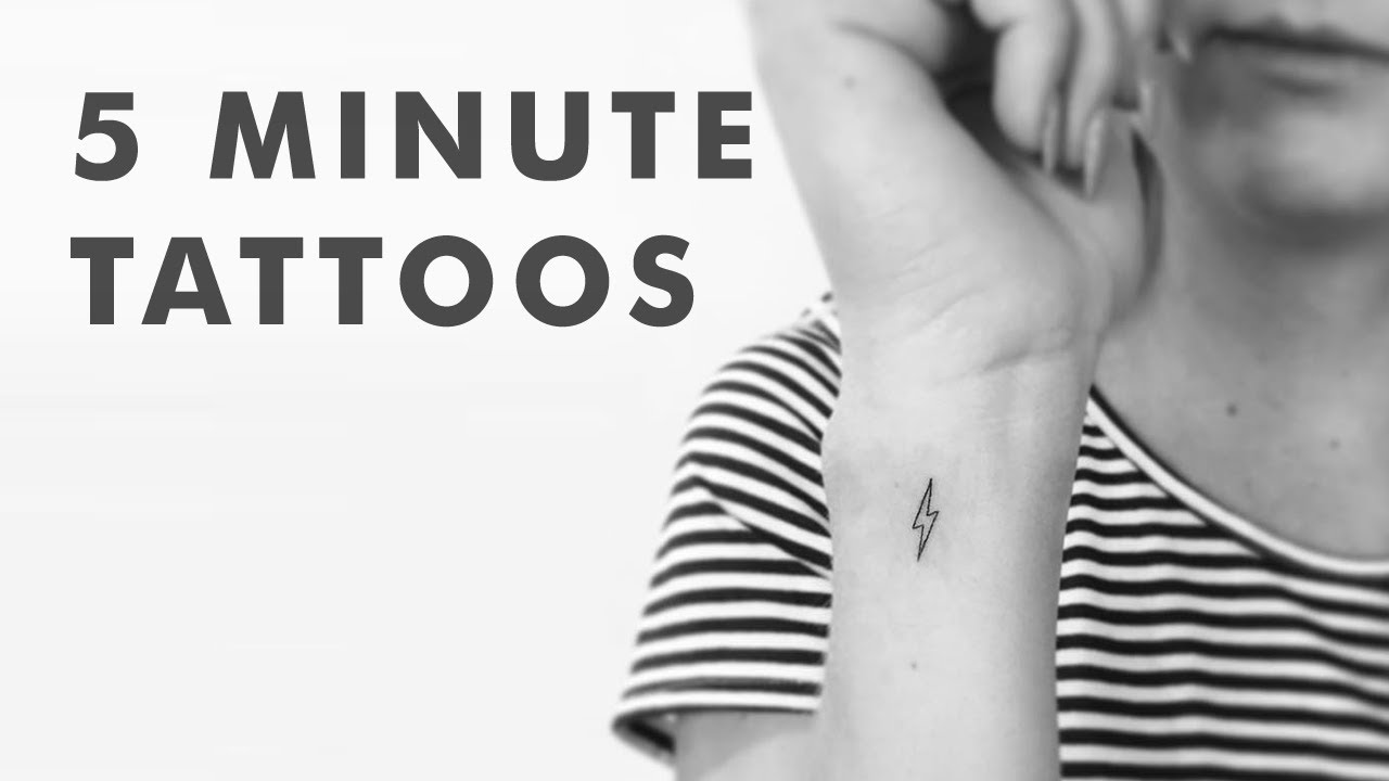 Little Tattoos You Can Get Inked in 5 Minutes or Less