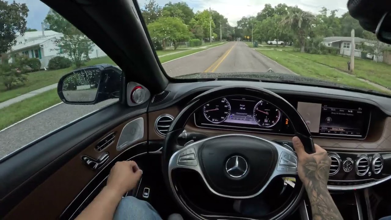 2016 MERCEDES MAYBACH S600 DRIVING POV