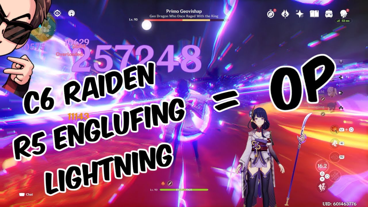 C6 Raiden R5 Engulfing Lightning VS. Every Boss!