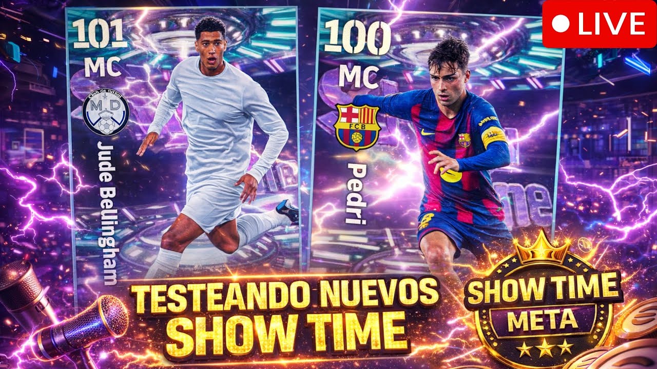 TESTEANDO LOS NUEVOS SHOW TIME META Dia 2😱🔥 #efootball2026