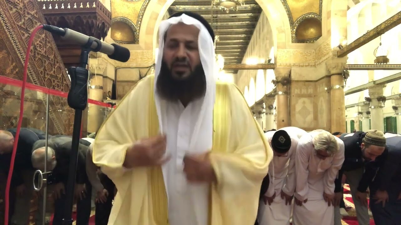 Fajr Salah from Al Masjid Al Aqsa Al Mubarak Dr. Hasan Abunar (4/26/2022)