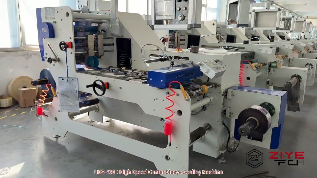 LHZ-260H High Speed PVC Sleeve Sealing Machine 4K