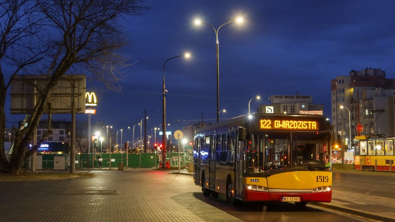 ↯Solaris Urbino 12 III #1519 🎵ZF🎵 (MZA Warszawa) [🚍122]