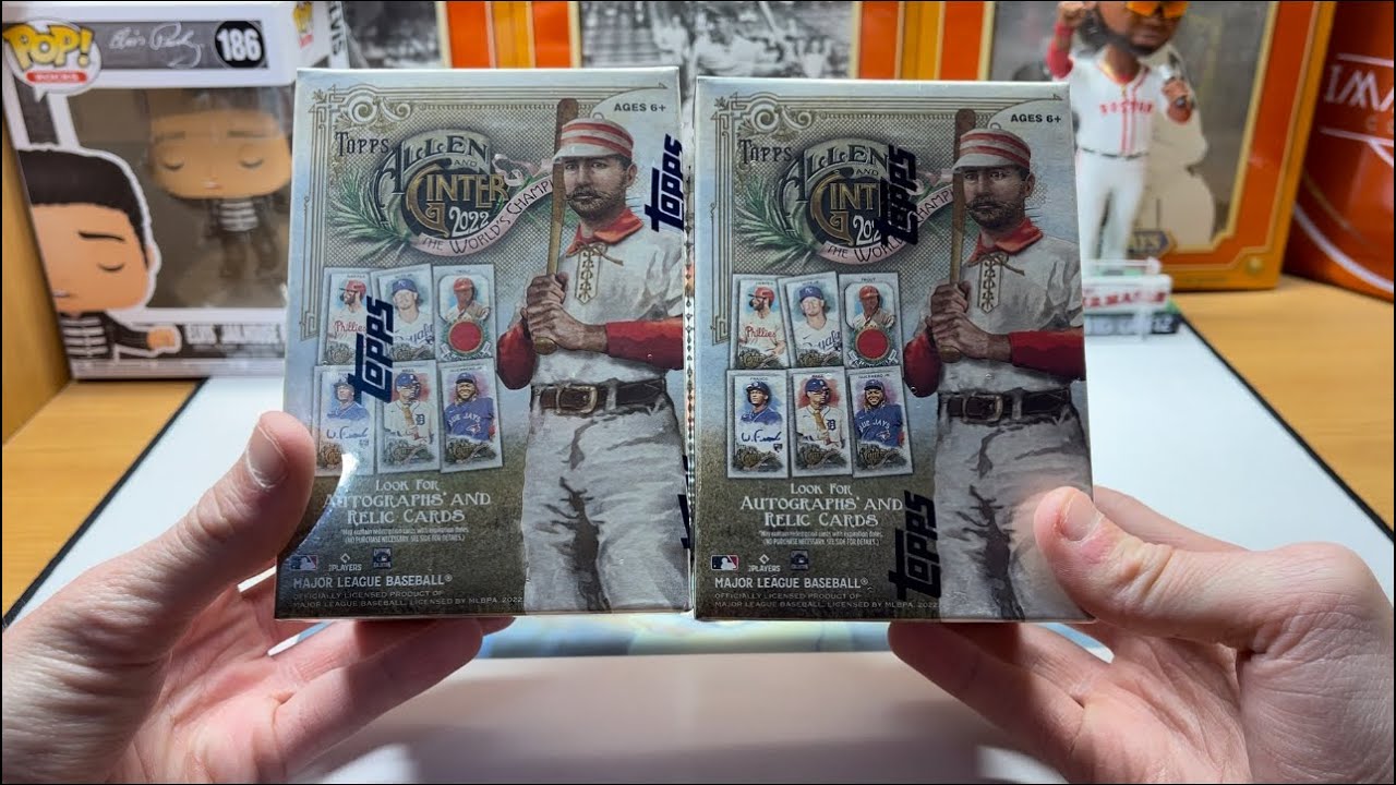 NEW RELEASE! 2022 ALLEN & GINTER BLASTER BOX OPENING! RELIC HIT!