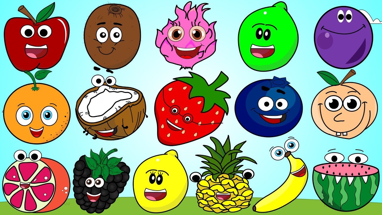 Fruit Colors Song 3
