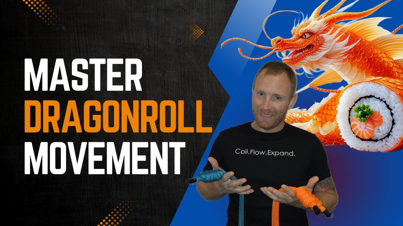 Master A Ropeflow Move That Fixes Your Spine... The Dragon Roll #ropeflow #body #fix #spine #back