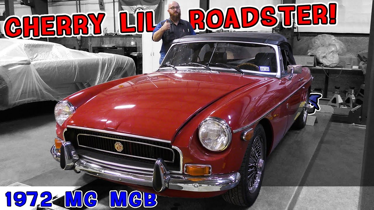Cherry MGB 1972 года! Узнайте, почему он заслуживает одобрения от CAR WIZARD!