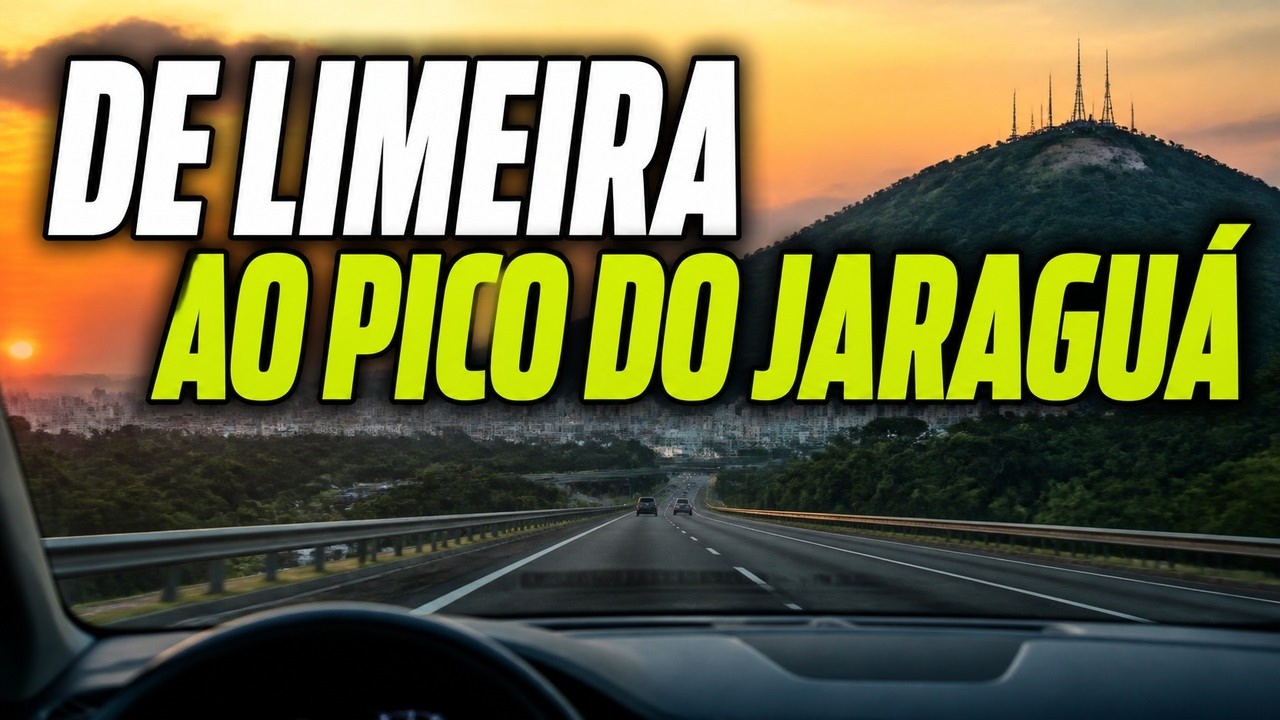 📍 De Limeira até o Parque Estadual do Pico do Jaraguá em São Paulo