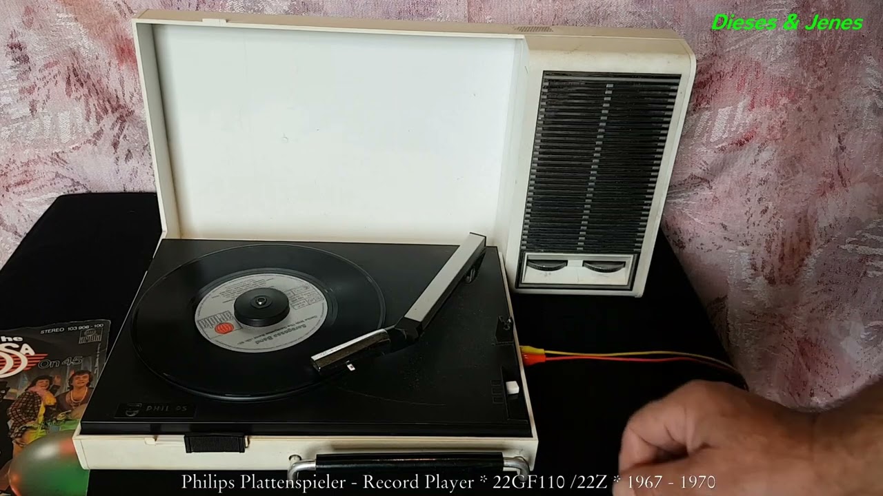 Philips  GF 110 Plattenspieler Record Player - 1967 - 1970