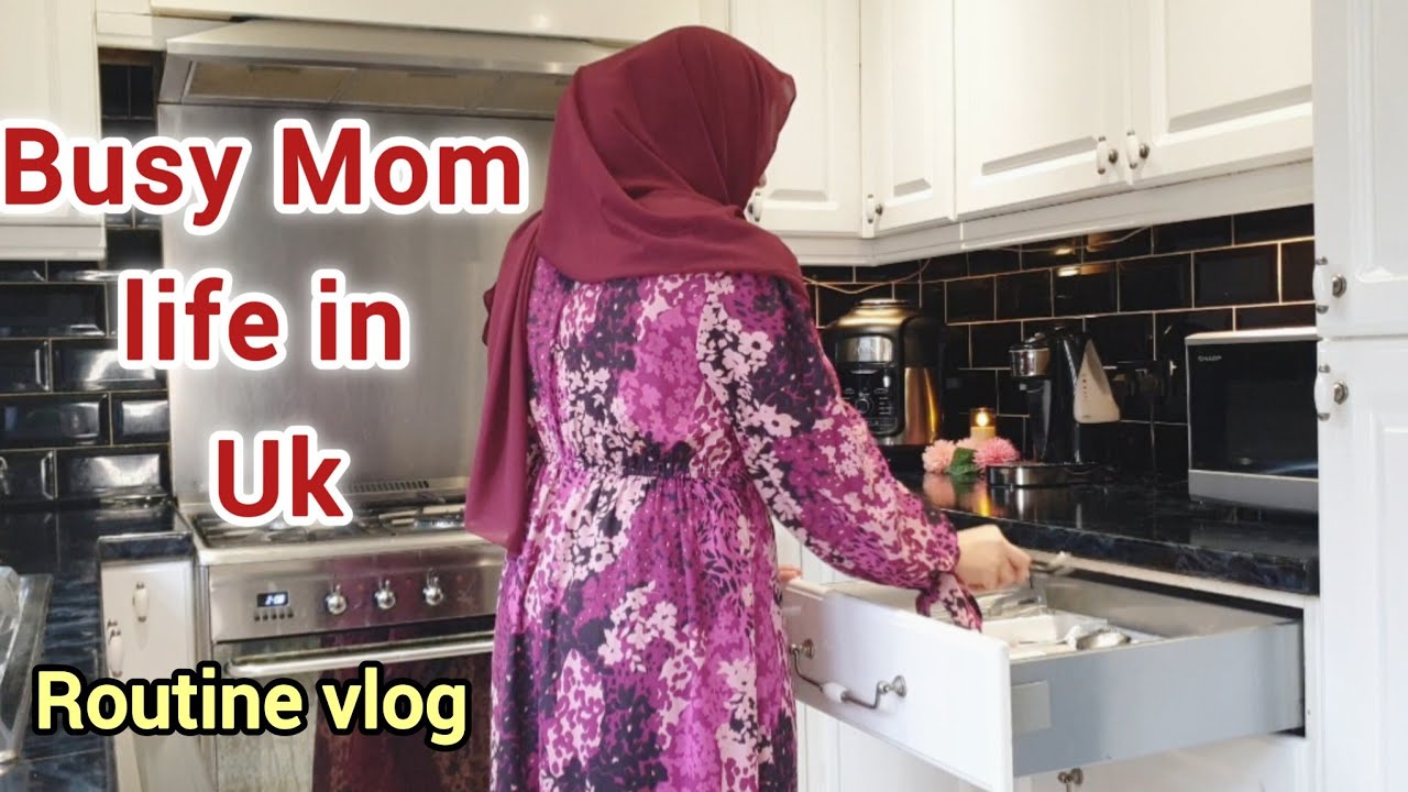 Full day busy routine of pakistani mom in Uk// Routine vlog