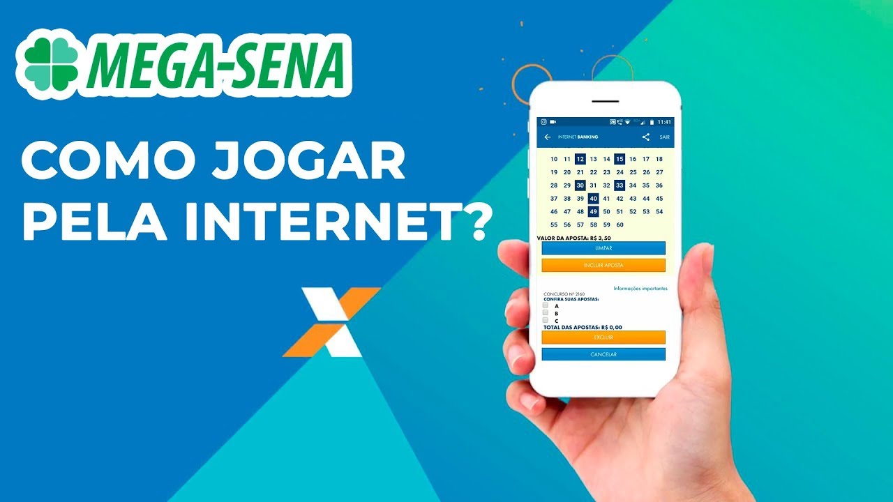COMO JOGAR NA MEGA SENA ONLINE PELO APP DA CAIXA (PARA CORRENTISTAS)