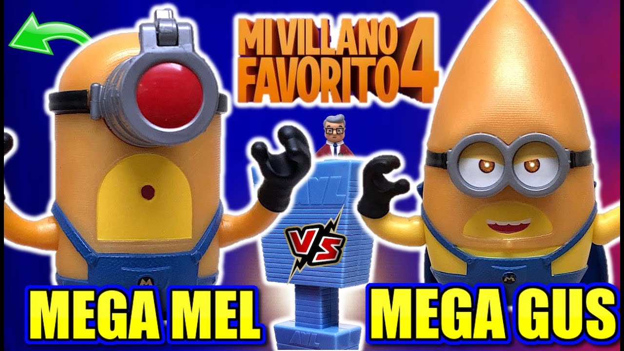 MEGA MINIONS GUS & MEL - Figuras de Acción | Mi Villano Favorito 4 - Colección (2024) - TOY SHOTS