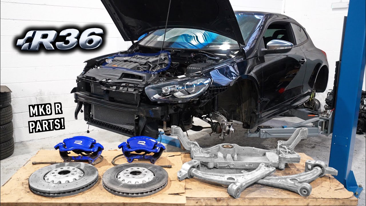 BUILDING AN R36 ENGINE SWAPPED VW SCIROCCO R | PART 4