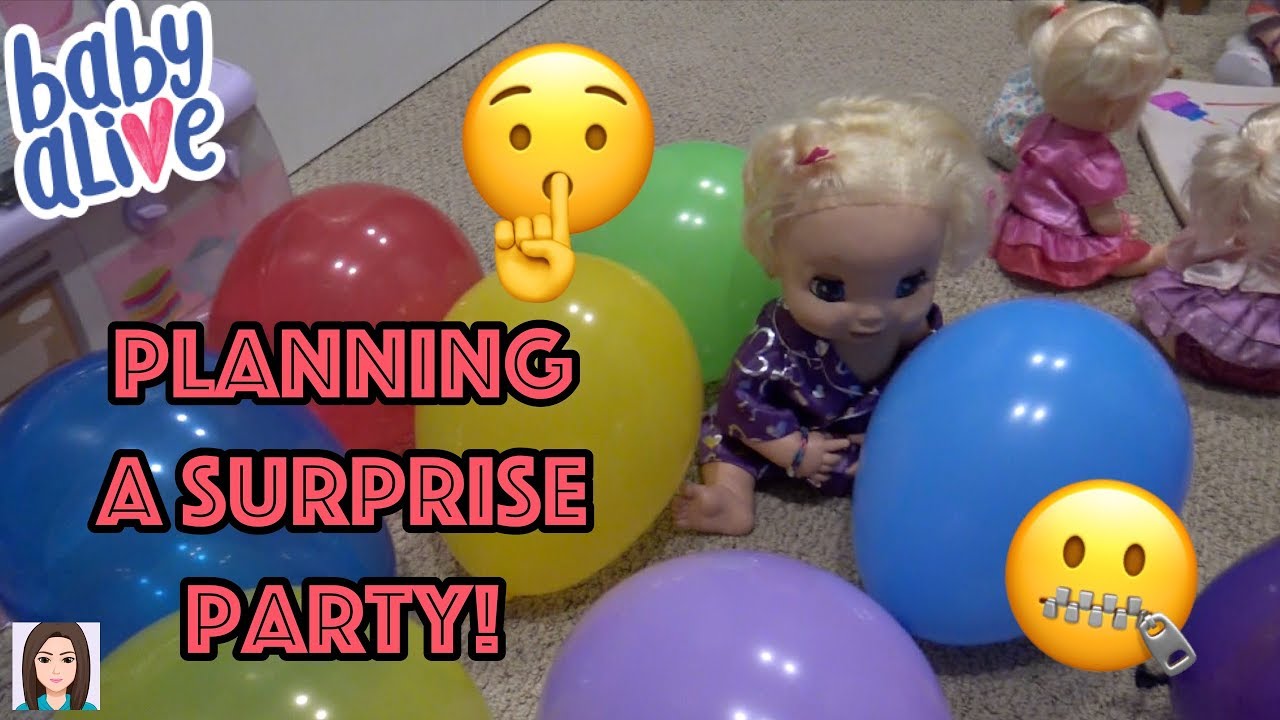 Baby Alives Plan Secret Surprise Party For Mommy!