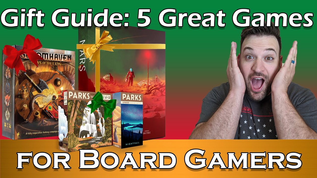 5 Great Games to Gift to Board Gamers