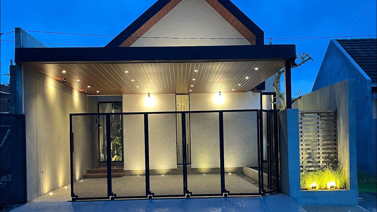 Rumah 1 Lantai Homey bgt Vibes Villa 😍 Full Furnish Mewah Estetik Siap Huni di Purwomartani Jogja 