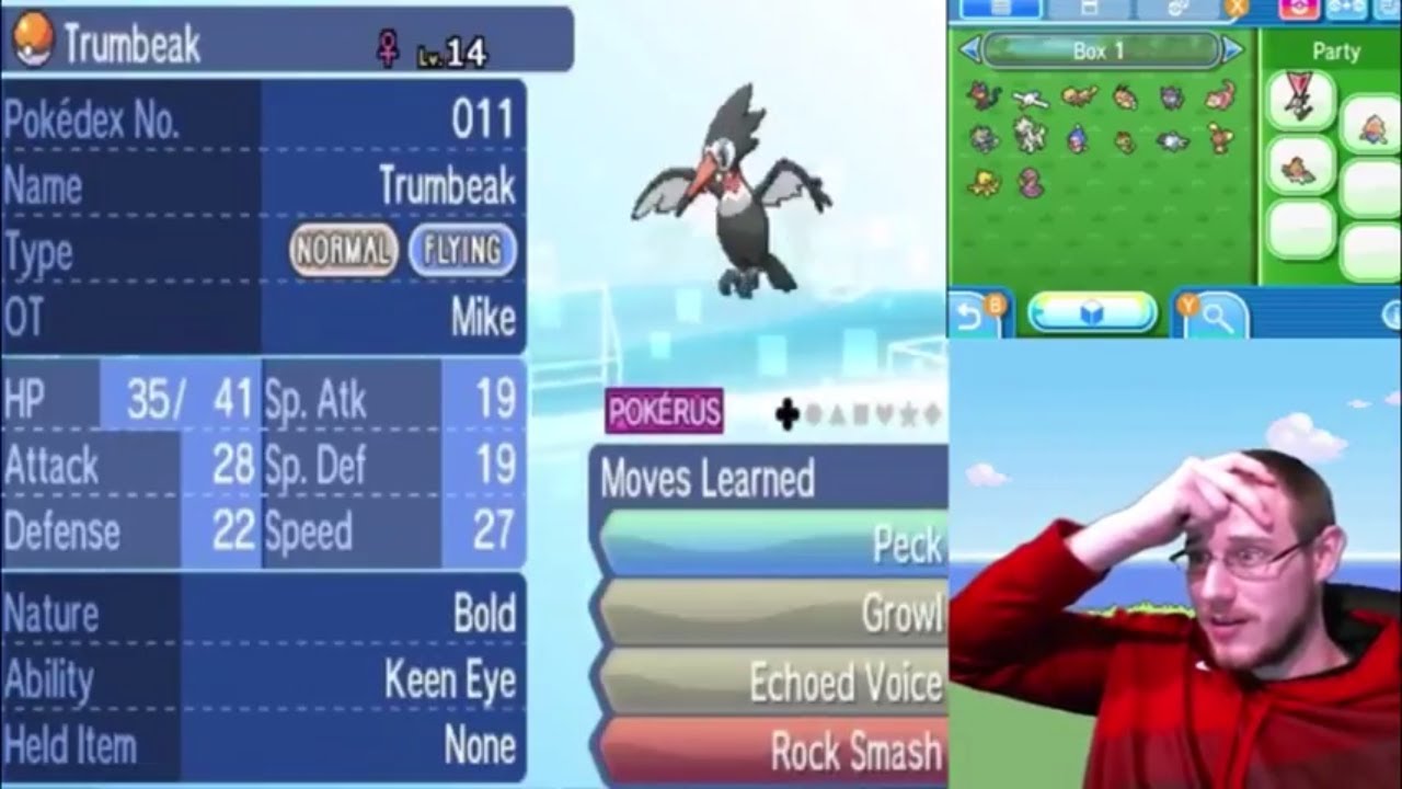 Getting Pokerus Live Reaction