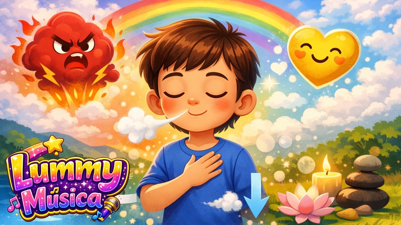 🎵 Quando a Raiva Vem (Respira Comigo) | Música Infantil sobre Emoções e Respiração