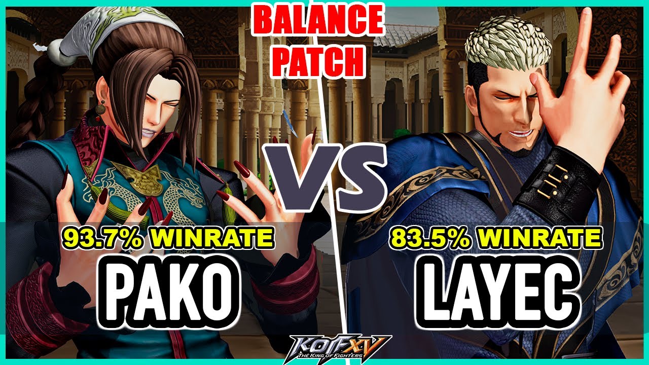 KOF XV 🔥 Pako (Duo Lon/Elisabeth/Chizuru-Luong) vs Layec (Chris/Goenitz/Kim)