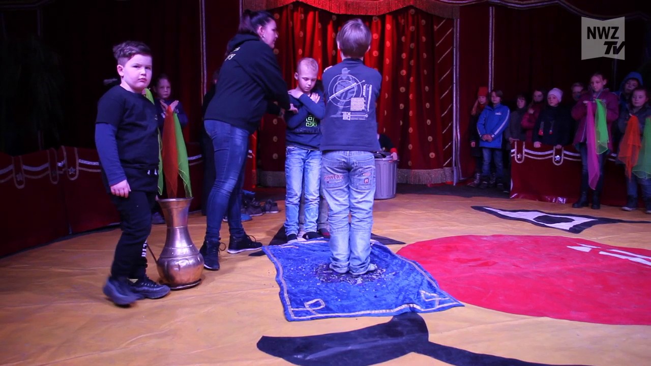 Circus-Projekt für 160 Kinder