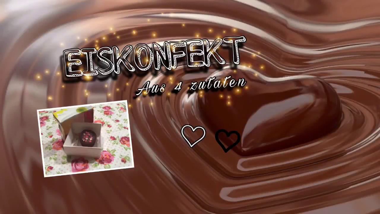 Selber EISKONFEKT machen🍫❄️ | perfekte Geschenk aus nur 4 Zutaten🎁