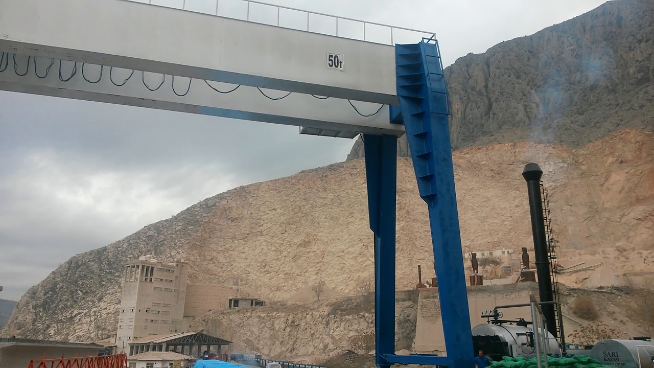 Gantry Crane - Overhead Crane - Portal Vinç Tavan Vinci Turkey Crane -Grue à portique -  رافعة جسرية