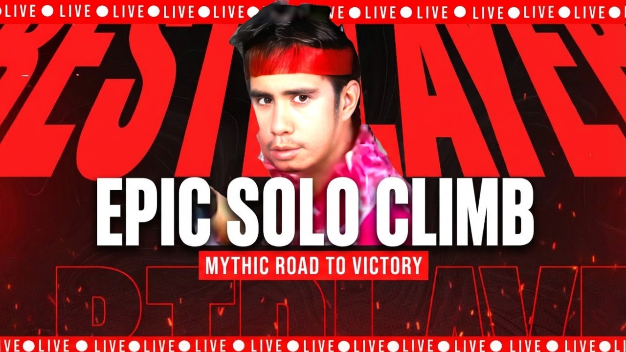 1v9 SOLO CARRY 🔥 Road to Mythic | MLBB Live Stream
